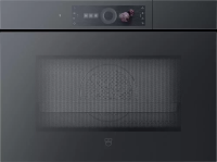 Встраиваемый паровой шкаф V-ZUG CombiSteamer V6000 45M CSM6T-23047 (черное стекло/без ручки)