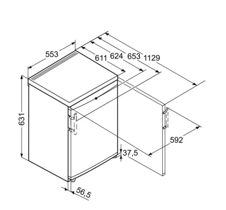 Морозильник Liebherr GX 823 Comfort