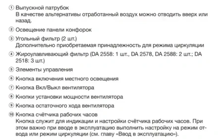 Встраиваемая вытяжка Miele DA 2578