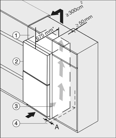 Холодильник Miele KFN 4394 ED сталь, с витрины
