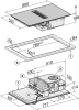 Варочная панель с вытяжкой Miele KMDA 7272 FL-U