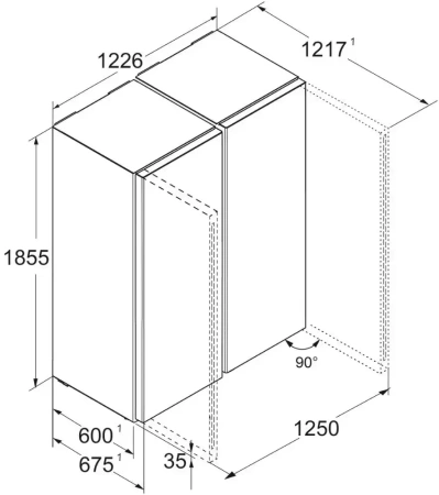 Холодильник Liebherr XRFbd 5220 Plus NoFrost