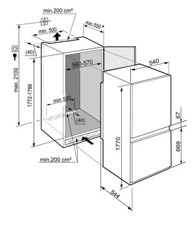 Холодильник Liebherr ICUNS 3324