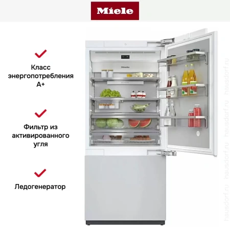 Встраиваемая холодильно-морозильная комбинация MasterCool Miele KF2901Vi