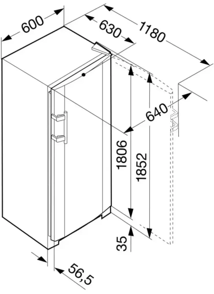 Холодильник Liebherr SKesf 4240 Comfort