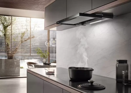 Встраиваемая вытяжка Miele DAS 2620 матовый черный