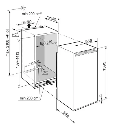 Холодильник Liebherr IK 2764