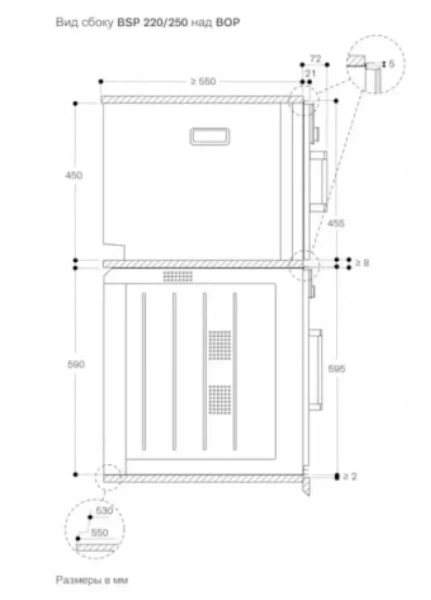 Встраиваемая пароварка Gaggenau BSP220131