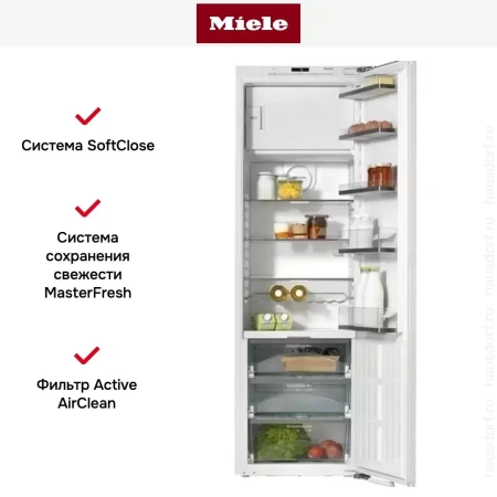 Встраиваемый холодильник Miele K 37682 iDF