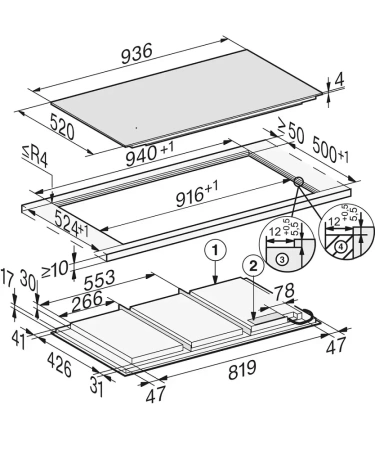 Варочная панель Miele KM 7697 FL