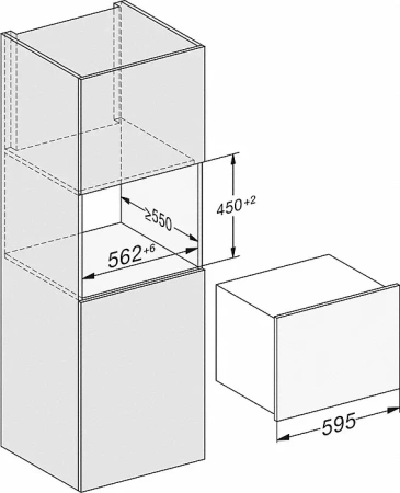 Встраиваемый винный шкаф Miele KWT 7112 iG EDST/CS