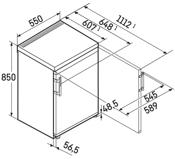 Холодильник Liebherr Re 1401