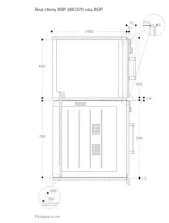 Духовой шкаф - пароварка Gaggenau BSP 260-131