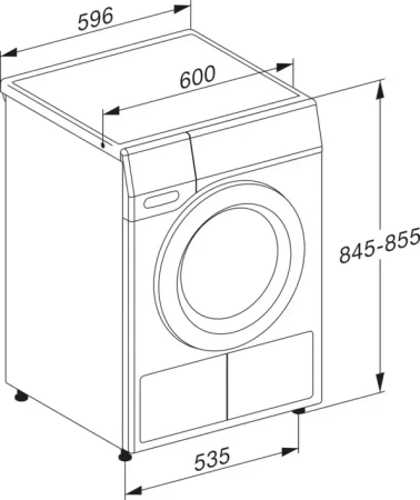 Сушильная машина Miele TCA220WP