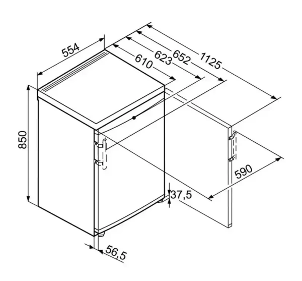 Холодильник Liebherr T 1710 Comfort
