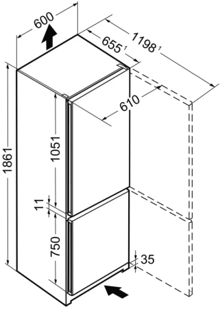 Холодильник Liebherr CNPef 4313 NoFrost