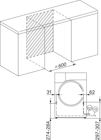 Сушильная машина Miele TWC220WP