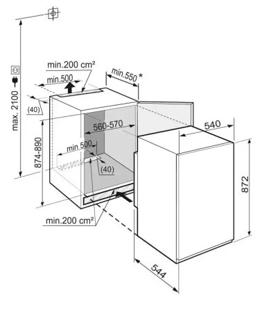 Встраиваемый морозильник Liebherr IGS 1624