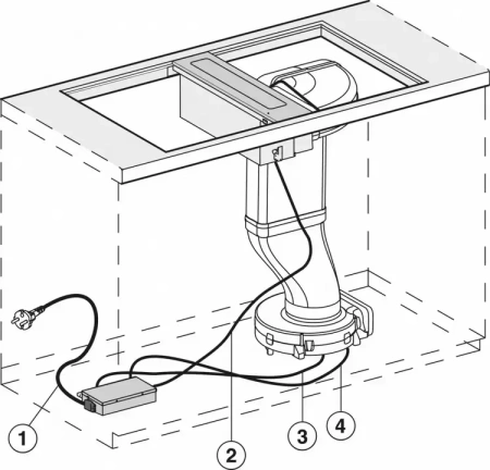 Встраиваемая вытяжка Miele CSDA7001 FL