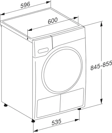 Сушильная машина Miele TWL780WP