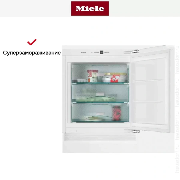 Встраиваемый под столешницу морозильник Miele F 31202 Ui