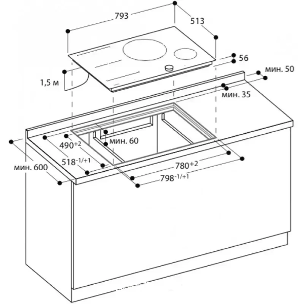 Варочная панель Gaggenau CI 282-100