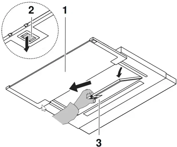 Встраиваемая вытяжка V-ZUG DFSG6c
