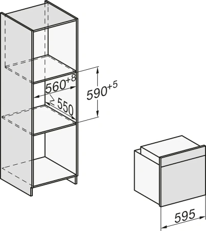 Встраиваемая пароварка Miele DGC 7450 OBSW