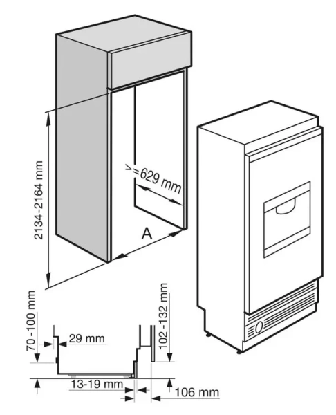 Встраиваемая морозильная камера Miele F 1471 Vi