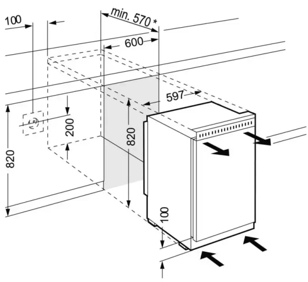 Встраиваемый морозильник Liebherr UG1211
