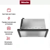 Встраиваемая вытяжка Miele DAS 2620 матовый черный