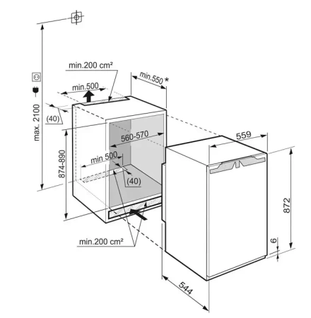 Холодильник Liebherr IKP 1664