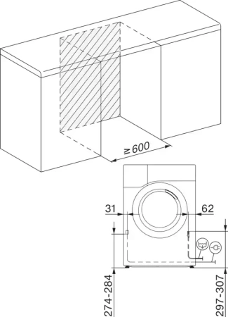 Сушильная машина Miele TCA220WP
