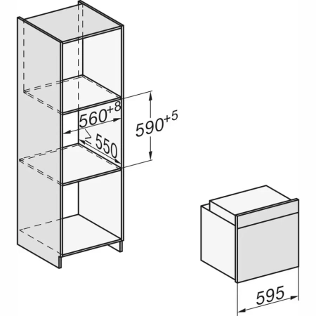 Духовой шкаф Miele H7464 BPX Pearlbeige