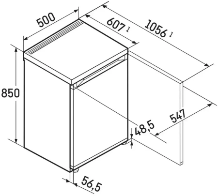 Холодильник Liebherr Re 1201