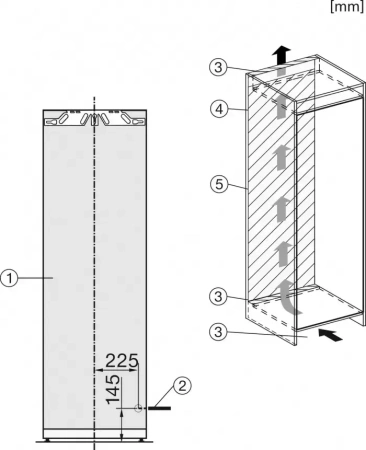 Встраиваемый холодильник Miele K 7747 D