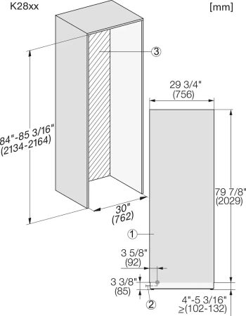 Встраиваемый холодильник Miele K 2802 Vi MasterCool