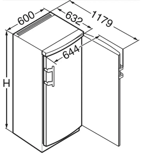 Морозильник Liebherr G 2433 Comfort SuperFrost