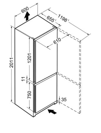 Холодильник Liebherr CNPel 4813
