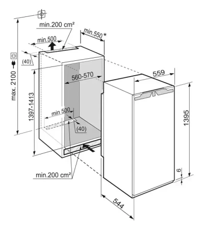 Холодильник Liebherr IK 2760