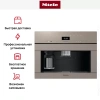 Встраиваемая кофемашина Miele CVA 7440 Pearl beige