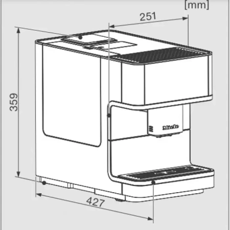 Кофемашина Miele CM 6160 OBSW