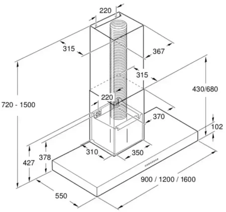 Вытяжка Gaggenau AW 442-160