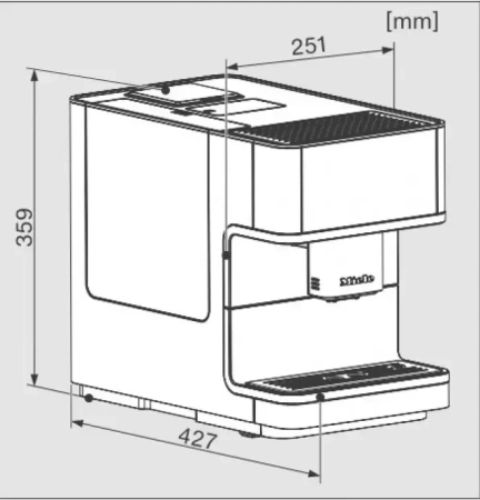 Кофемашина Miele CM 6360 LOCM