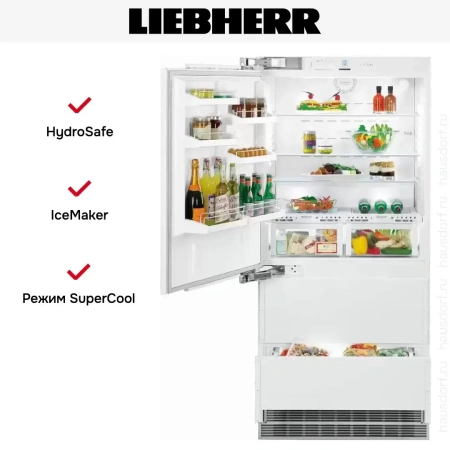 Встраиваемый холодильник Liebherr ECBN 6156 Premium Plus NoFrost