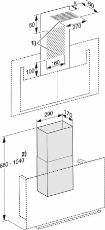 Вытяжка Miele DA9090W GRGR
