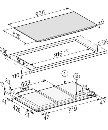 Варочная панель Miele KM 7697 FL