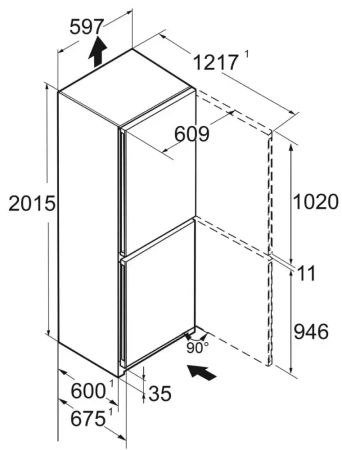 Холодильник Liebherr CNd 5724 Plus NoFrost
