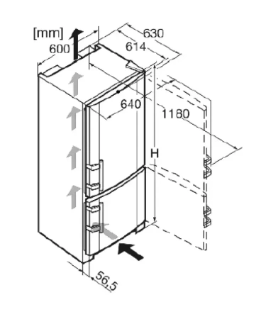 Холодильник Liebherr CNPesf 3913 Comfort NoFrost