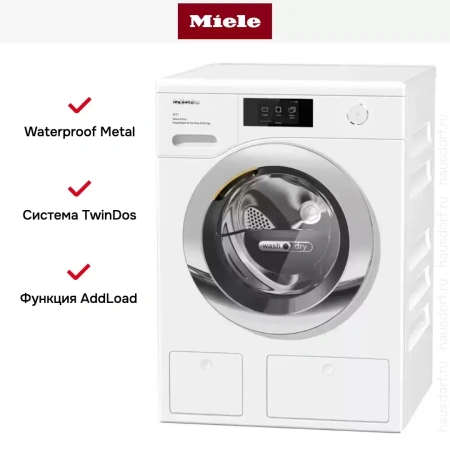 Стирально-сушильная машина Miele WTR860WPM WT1